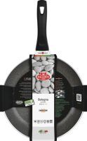 Ballarini Bologna 28 cm - Round - All-purpose pan - Black - Grey - Bologna - 250 °C - Aluminium - Stainless steel