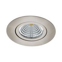 Eglo Leuchten EGLO Saliceto - Nickel - Round - Recessed - 220-240 V - 50/60 Hz