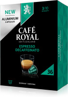 Cafe Royal KAPSELN FÜR NESPRESSOMASCHINEN (ESPRESSO DECAFF.36ST)