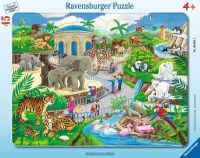 Ravensburger 6661 Puzzle Besuch im Zoo 30-48 Teile