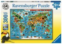 Ravensburger 13257 Puzzle Tiere rund um die Welt 300 Teile