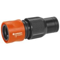 Gardena 2817-20 - Hose connector - 3/4" - Black,Orange