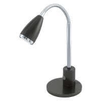 Eglo Leuchten EGLO FOX - Black - Chrome - Bedroom - Kitchen - Office - IP20 - II - GU10 - 1 bulb(s)