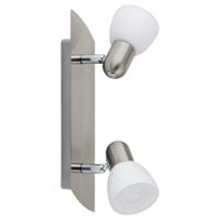 Eglo DECKENL.2X40W E14 NICKEL-MATT (90984 ENEA)