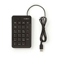 Nedis Kabelgebundenes Keyboard / USB-A / Büro / Einhändig / numerisch / Numerische Tastatur