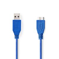 Nedis USB-Kabel| USB 3.2 Gen 1| USB-A Stecker| Micro-B| 5 Gbps| - Cable - Digital