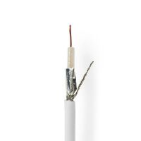 Nedis Koaxial Kabel| KOKA 799| 75 Ohm| Doppelt geschirmt| Eca| 100.0 m| rund| PVC| - Cable - Digital