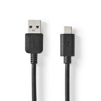 Nedis USB-Kabel| USB 3.2 Gen 1| USB-A Stecker| USB-Typ-C| 5 Gbps| 60 W| - Cable - Digital