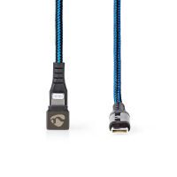 Nedis USB-Kabel| USB 2.0| Apple Lightning 8-Pin| USB-Typ-C Stecker| 480 Mbps| 60 W - Cable - Digital