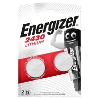 Energizer Lithium-Knopfzelle CR2430 / 3 V DC / 320 mAh / 2-Blister