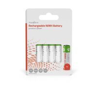 Nedis Wiederaufladbarer Ni-MH-Akku AA / 1.2 V DC / 1300 mAh / 4-Pack