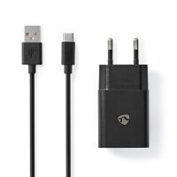 Nedis LADEGERÄT MIT KABEL USB-C (WCHAC242ABK)