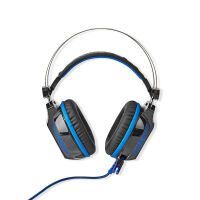 Nedis Gaming Headset / Über Ohr / Surround / USB Type-A / Biegbar & einziehbare Mikrofon / 2.10 m / Normale Beleuchtung