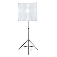 Nedis Foto-Studio-Licht-Kit / 70 W / 5500 K / 4000 lm / Arbeitshöhe: 60-180 cm / Lampen enthalten: 2 / Tragetasche enthalten / Schwarz