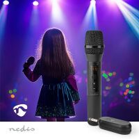 Nedis Wireless-Mikrofon-Set| 20 Kanäle| 1 Mikrofon| Cardioid| 70 Hz - 13 kHz| 1000 - Microphone - 13 KHz