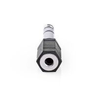 Nedis Stereo-Audio-Adapter| 6.35 mm Stecker| 3.5 Buchse| Vernickelt| Gerade| ABS| - Adapter