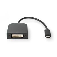 Nedis USB-Adapter| USB 3.2 Gen 1| USB-Typ-C Stecker| DVI-D 24+1-Pin Buchse| 0.20 m|