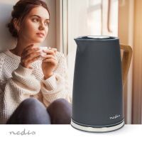 Nedis WASSERKOCHER 1,7L        2200W (KAWK510EGY      GRAU)