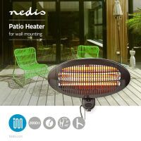 Nedis TERRASSENSTRAHLER WANDMONTAGE (HTPA110EBK)