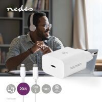 Nedis USB-C  SCHNELLLADER   20W   1M (WCPDL20W112WT     WS)