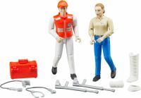 Bruder, Figurenset Rettungsdienst 62710, Bworld, 10,7x8x17 cm