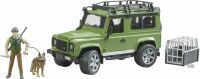 Bruder Land Rover Defender Station Wagon mit Förster und Hund 02587