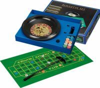 Philos Roulette Set mit Kunststoff-Teller 30 cm