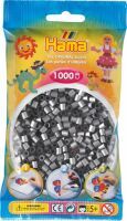 Hama® Bügelperlen Midi - Silber 1000 Perlen.