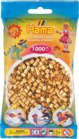 Hama® Bügelperlen Midi - Gold 1000 Perlen.