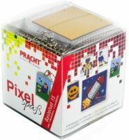 Pracht Creatives Hobby GmbH Pixel Bastelset 15 Smiley, Roboter, Eishockeyspieler, Fußballspieler, Ra