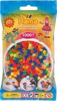 Dan Import Hama® Bügelperlen Midi - Neon Mix 1000 Perlen.