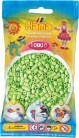 Hama® Bügelperlen Midi - Pastell Grün 1000 Perlen.