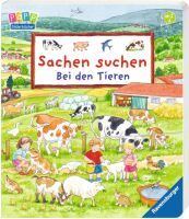 Ravensburger 43470 Sachen suchen: Bei den Tieren Pappbilderbuch über 5 Euro