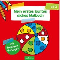 ars Edition Mein erstes buntes dickes Malbuch