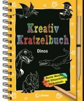 Loewe Kreativ-Kratzelbuch Dinos