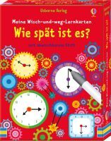 Usborne Verlag Meine Wisch-und-weg-Lernkarten: Wie spät ist es?