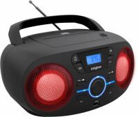 bigben Tragbares CD/Radio mit USB schwarz