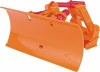 Bruder Plow blade - Orange - ABS synthetics - 160 mm - 90 mm - 80 mm