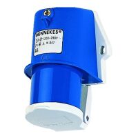 Mennekes 847 - 3P - 6 h - Blue - IP44 - CE - VDE - 230 V