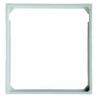 Berker 11091909 - White - Matte - Screwless - Berker - 50 x 50 mm - 10 pc(s)