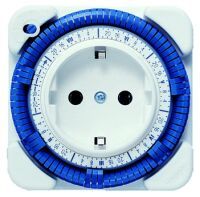 Theben timer 27 - Weekly timer - Blue,White - Analog - 1 channels - 120 min - IP20