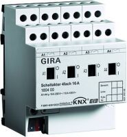 GIRA 100400 Schaltaktor 4-fach 16A KNX/EIB REG