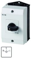 Eaton T0-4-8410/I1 - Toggle switch - 3P - Black - White - Plastic - IP65 - 80 mm