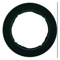 Berker 10112045 - Black - Thermoplastic - Glossy - Screwless - Berker - 10 pc(s)