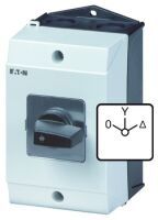 Eaton T3-4-8410/I2 - Toggle switch - 3P - Black,White - IP65 - 100 mm - 135 mm