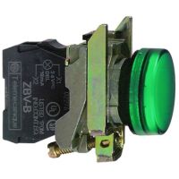 Schneider Electric XB4BVB3 - 2.2 cm - 24 V - Green - IP66 - CSA