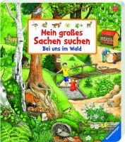 Ravensburger 43843 Mein großes Sachen suchen: Bei uns im Wald Pappbilderbuch über