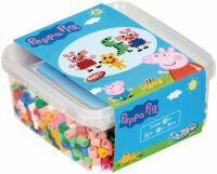 Hama Bügelperlen maxi+ Stifteplatte"Peppa Wutz" in Box Durchmesser Bügelperle maxi 10