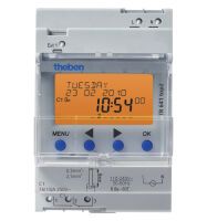 Theben TR 641 top2 - Blue - Gray - Digital - Thermoplastic - 1 channels - IP20 - 110 - 240 V