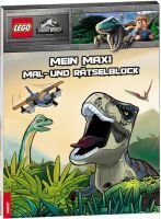 LEGO® Jurassic World  Mein Maxi  Mal- und Rätselblock